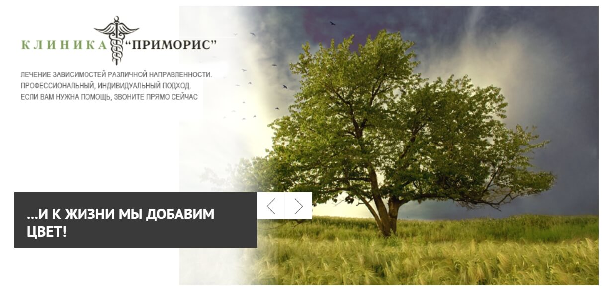 Наркологическая клиника Приморис, Сочи