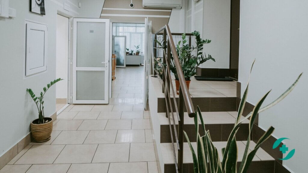 Клиника Здравница коридор