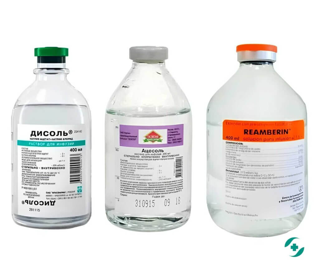 Растворы для внутривенной детоксикации при алкогольном отравлении